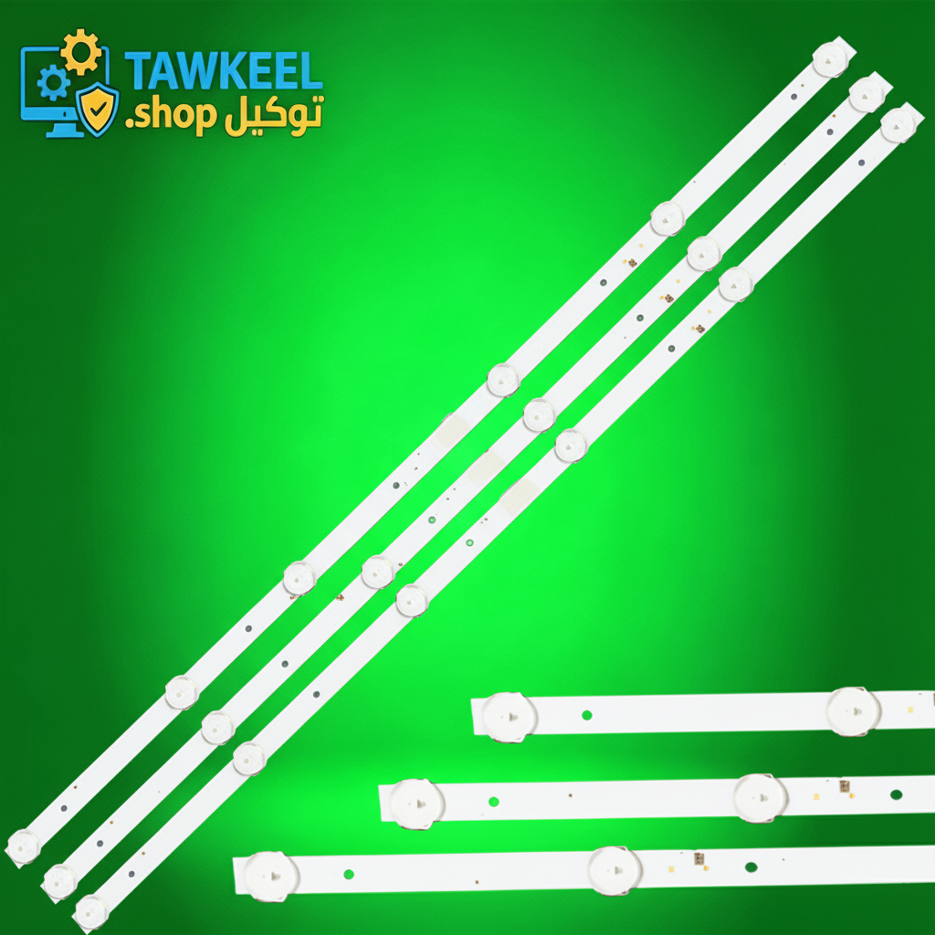 6LED 3V 56CM 6LED 3V 56CM HRS-TPV32KB09-2*6-2W_MCPCB E493538 - الصورة 1