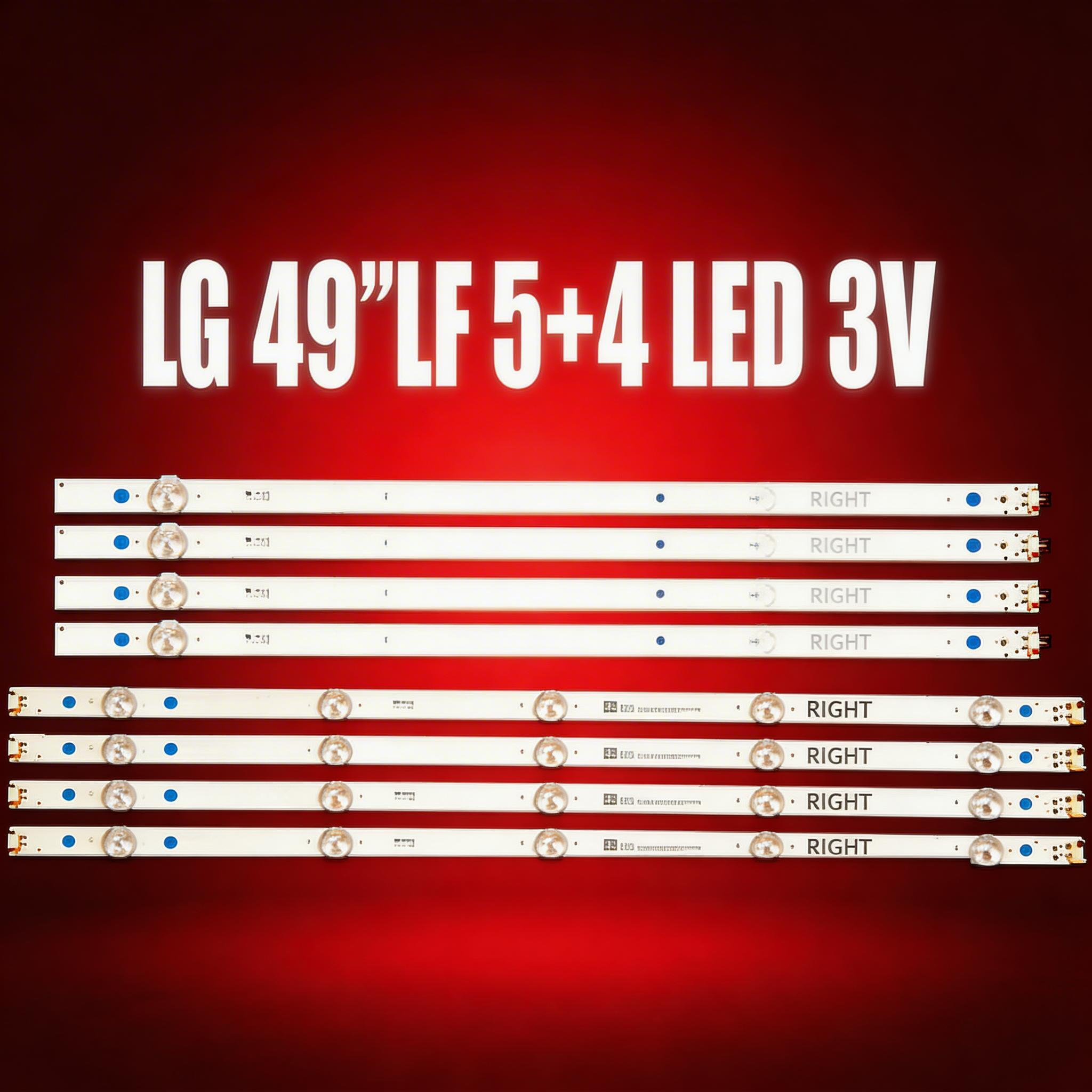 ال جي 49 بوصه 5+4 ليد 3 فولت LF ال جي 49 بوصه 5+4 ليد 3 فولت LF - الصورة 1