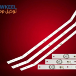 مسطرة توشيبا 32 بوصة 7 ليد 3 فولت 57 سم شنب