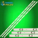 مسطره 10 ليد 92سم 3فولت توازي عدسة مربعه